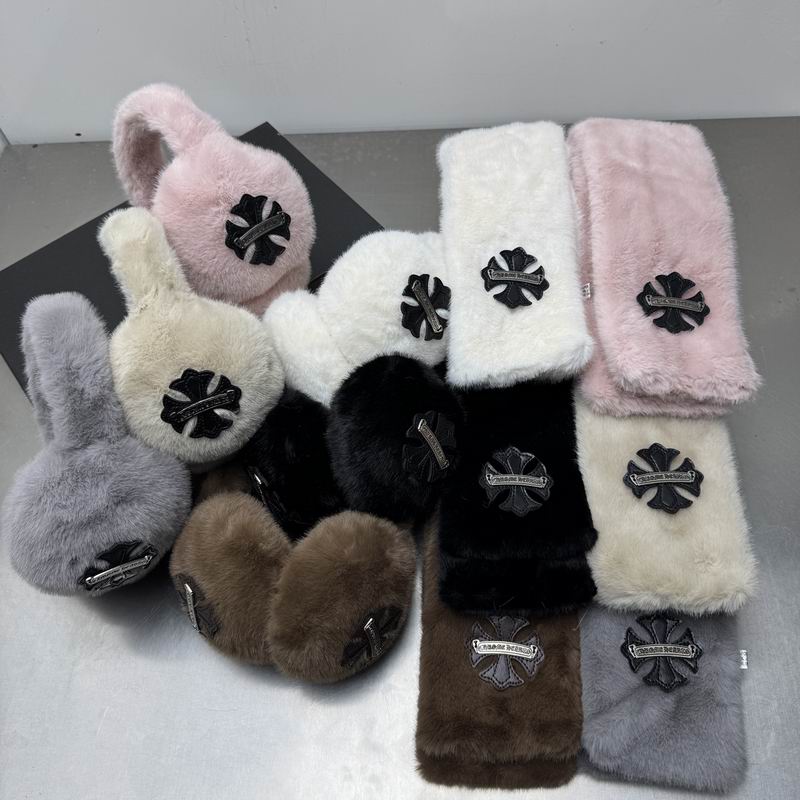 Chrome Hearts Earmuff Scarf dx05